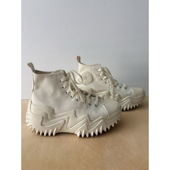 Converse Shoes - Converse Run Star Motion Unisex Shoes Sneakers Ecru Platform Street Sz M 7 W 8.5